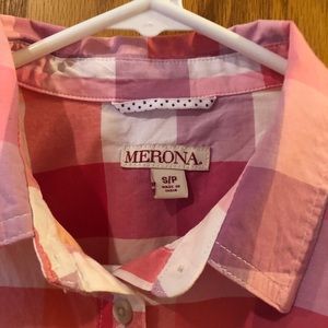 Merona Long sleeve button down top